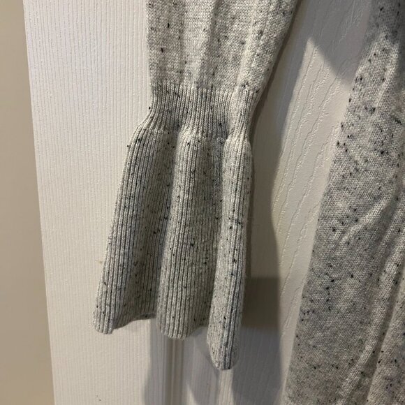 Moth Anthropologie Wool Cashmere Long Open Front Cardigan Sweater Size Small - Picture 3 of 10